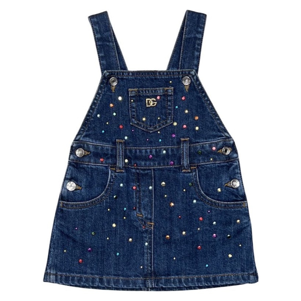 Embellished Denim Jumper